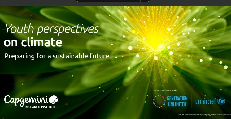 Capgemini and UNICEF Report Reveals Youth Demand Urgent Support to Build Green Skills and Careers